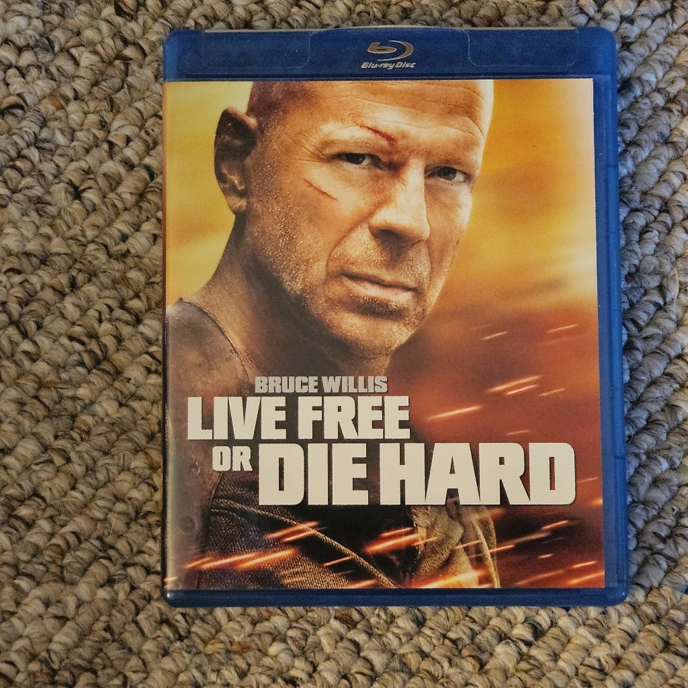 Live Free Or Die Hard Blu Ray